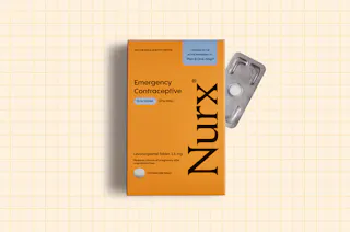 Nurx Emergency Contraception Levonorgestrel Tablet, 1.5 mg packaging